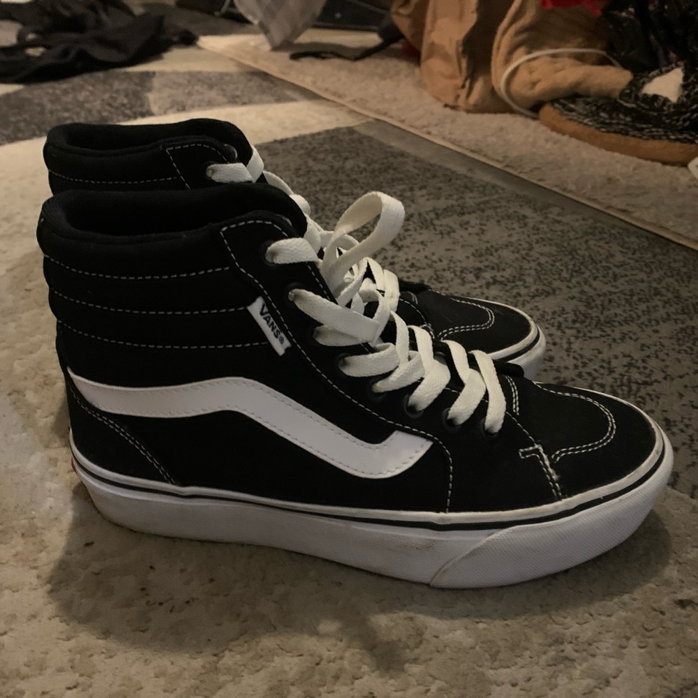 New high top platform vans